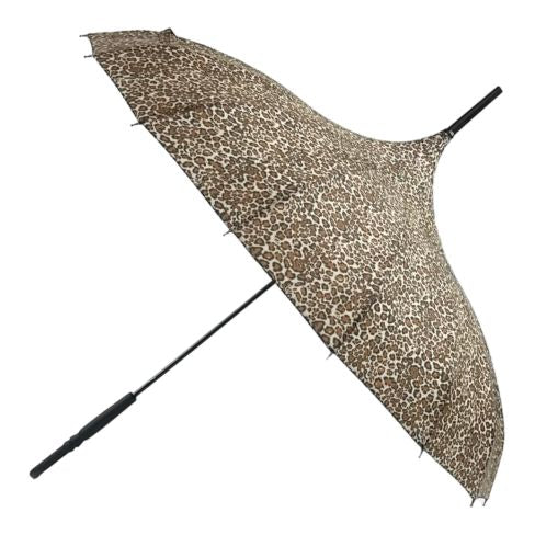 Classic Leopard Pagoda Umbrella