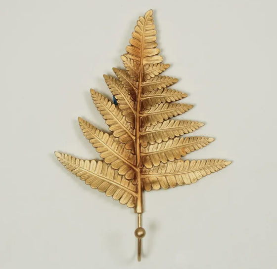 Golden Colored Fern Hook