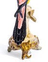 Pink Parrot Candlestick