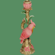  Pink Parrot Candle Holder