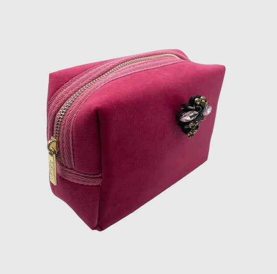 Velvet Makeup Bag - Small