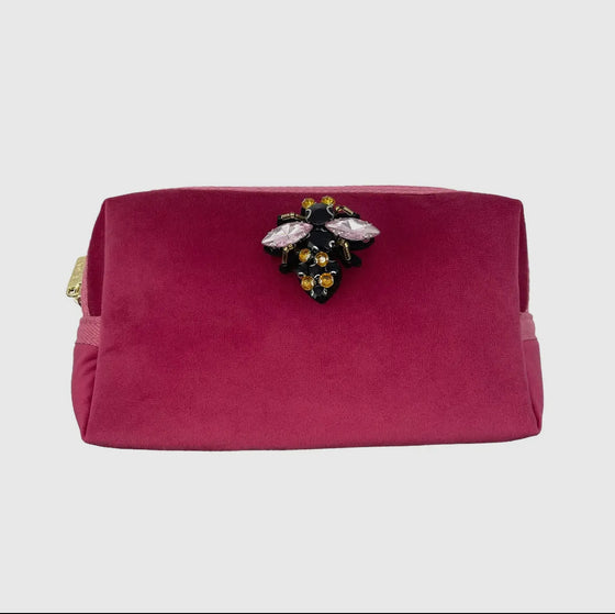 Velvet Makeup Bag - Small