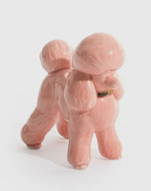  Pink Poodle Candle Holder