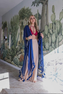  Tassel Border Kimono