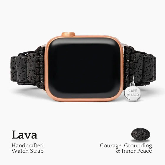 Lava Stone Apple Watch Armband