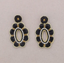  Black Beads Earrings