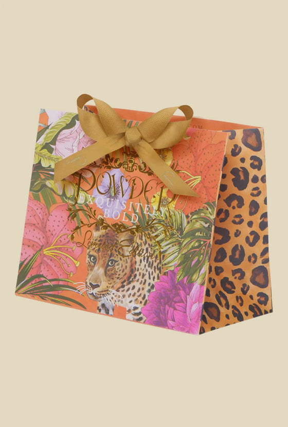 Velvet Embroidered Glasses Pouch - Thrill of the Tiger