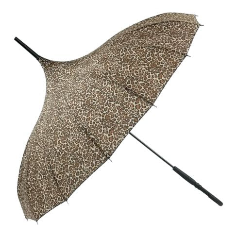 Classic Leopard Pagoda Umbrella