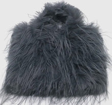  Grey Furry Bag