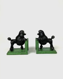  Black Poodle Bookends