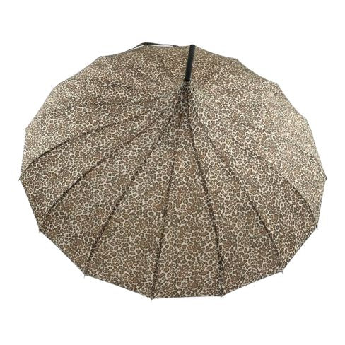 Classic Leopard Pagoda Umbrella