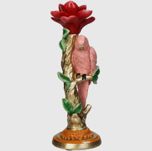  Pink Parrot Candle Holder