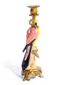  Pink Parrot Candlestick