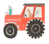 On The Farm Tractor Napkins - Meri Meri