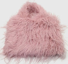  Soft Pink Furry Bag